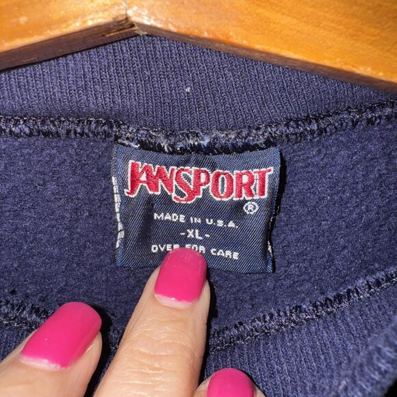 VTG JanSport Lake Michigan Crew Neck XL - Picture 4 of 6